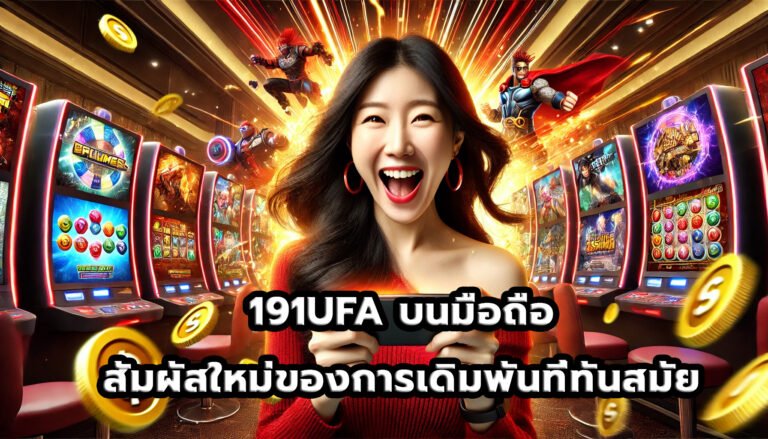 191UFA บนมือถือ สัมผัสใหม่ของการเดิมพันที่ทันสมัย-3