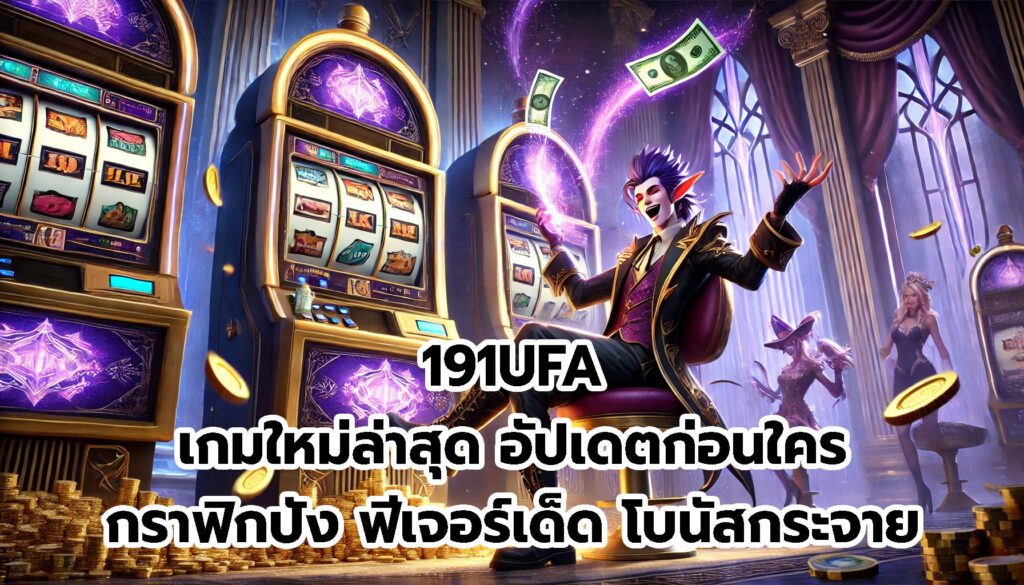 191UFA เกมใหม่ล่าสุด อัปเดตก่อนใคร กราฟิกปัง ฟีเจอร์เด็ด โบนัสกระจาย