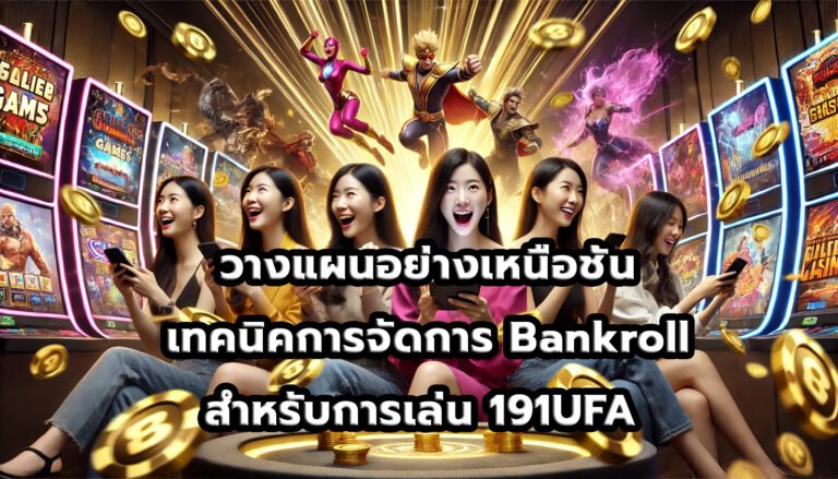 วางแผนอย่างเหนือชั้น เทคนิคการจัดการ Bankroll สำหรับการเล่น 191UFA -10