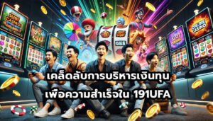 เคล็ดลับการบริหารเงินทุนเพื่อความสำเร็จใน 191UFA-7