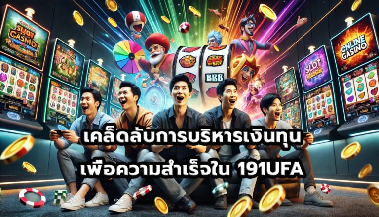 เคล็ดลับการบริหารเงินทุนเพื่อความสำเร็จใน 191UFA-7